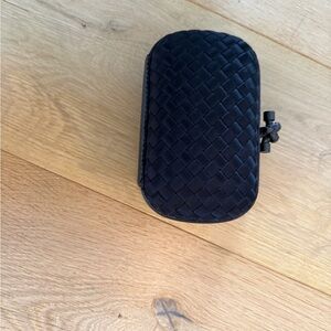 Bottega Satin Woven Clutch